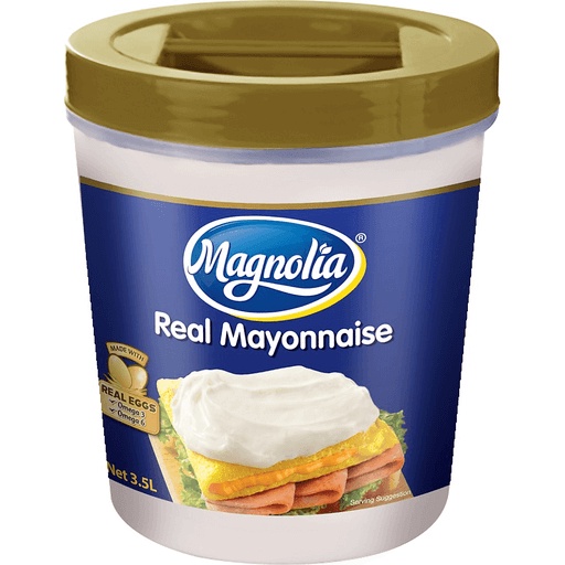 MAYONNAISE / CATERPLAN GOLD LID (UNUSED CONTAINER) 3.5L